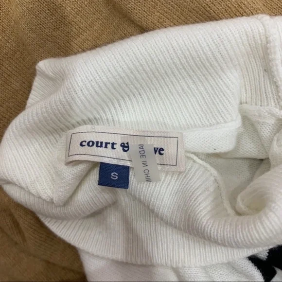 COURT & ROWE Stripe Colorblock Sweater - Picture 2 of 10